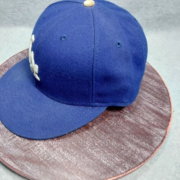 Los Angeles Dodgers MLB Adjustable Baseball Cap DSome Discoloring  7 1/4 - Picture 3 of 13